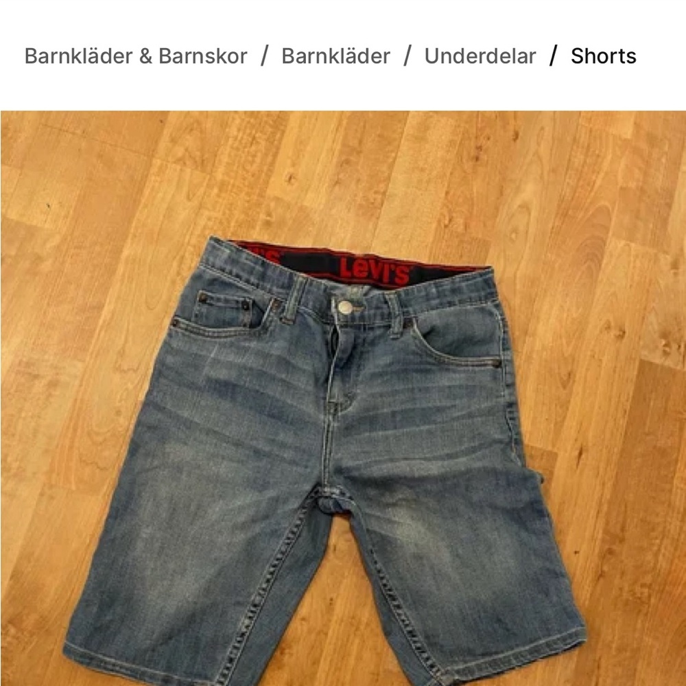 Levi's Blue Denim Shorts